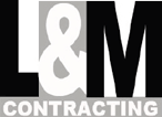 L & M Contracting Whitby Logo